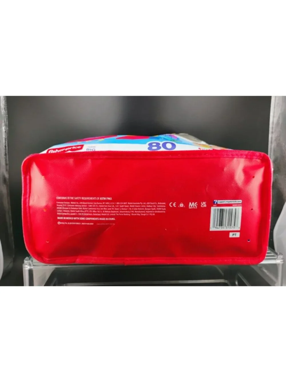 Fisher-Price Mega Bloks Big Building Bag 80 Pieces Toddler Ages 1+ Durable